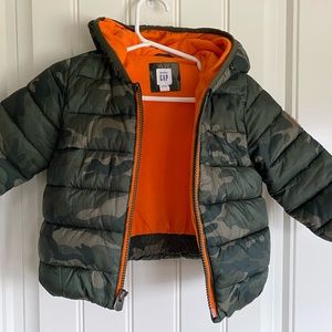 Gap baby puffer coat.